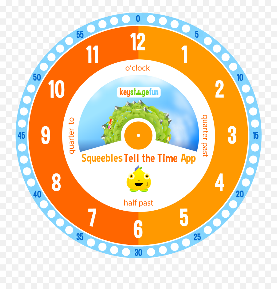 5 Minute Countdown Png - Clock Face With Minutes,Countdown Png