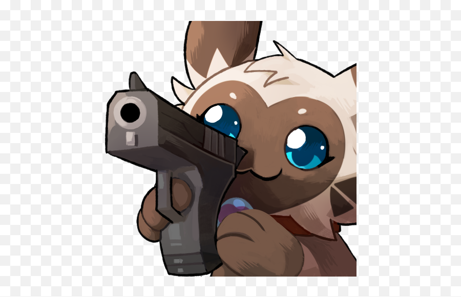 Blitzdrachin - Cat With Gun Emoji Png,Gun Emoji Png