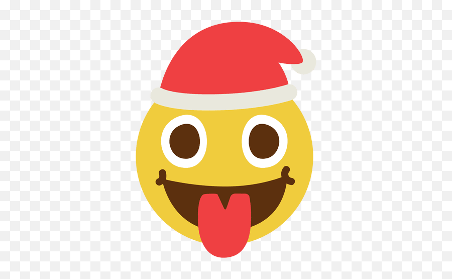 Tongue Santa Claus Face Emoticon 9 - Christmas Day Png,Santa Claus Face Png