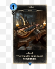 Download Hd Lute - The Elder Scrolls Legends Transparent Elder Scrolls Legends Lute Png,Lute Png