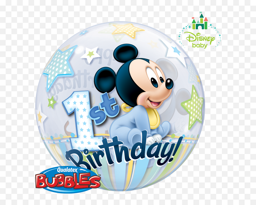Baby Mickey Png - Mickey Bubble Balloon Baby Mickey Balloon Inflatable,Baby Mickey Png