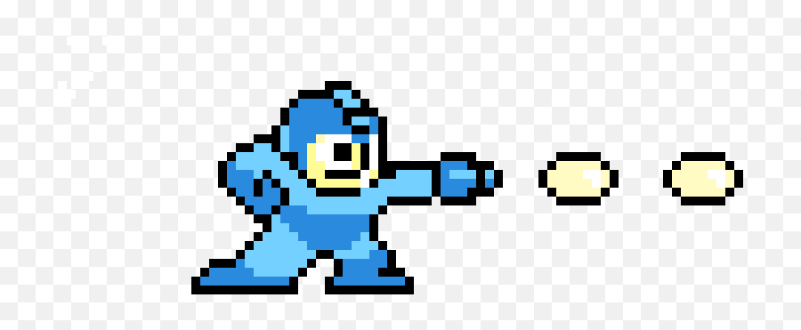 Mega Man Classic 8 - Bit Pixel Art Maker Pixel Video Game Characters Png,Mega Man Png