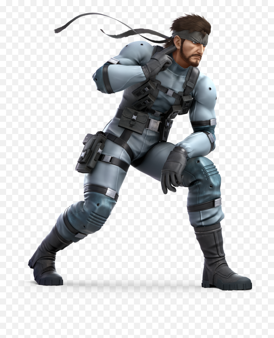 Solid Snake - Snake Super Smash Bros Ultimate Png,Metal Gear Solid Exclamation Png