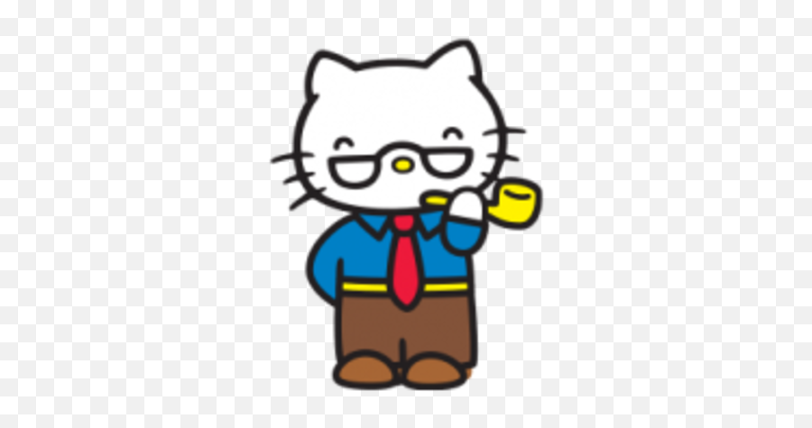 Papa Hello Kitty Wiki Fandom - Hello Kitty Quiz Logo Png,Hello Kitty Png