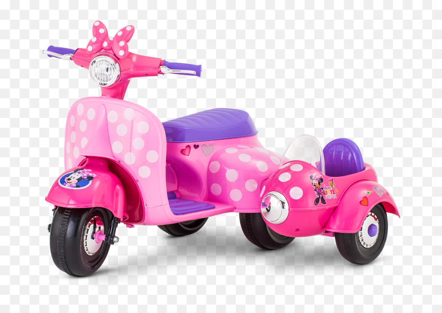 Kid Trax Minnie Mouse Ride - Minnie Mouse Ride On Scooter Png,Minnie Mouse Pink Png