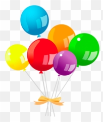 Clipart Balon - Luftballons Geburtstag Clipart Transparent Globos De Cumpleaños Logo Png,Balon Png