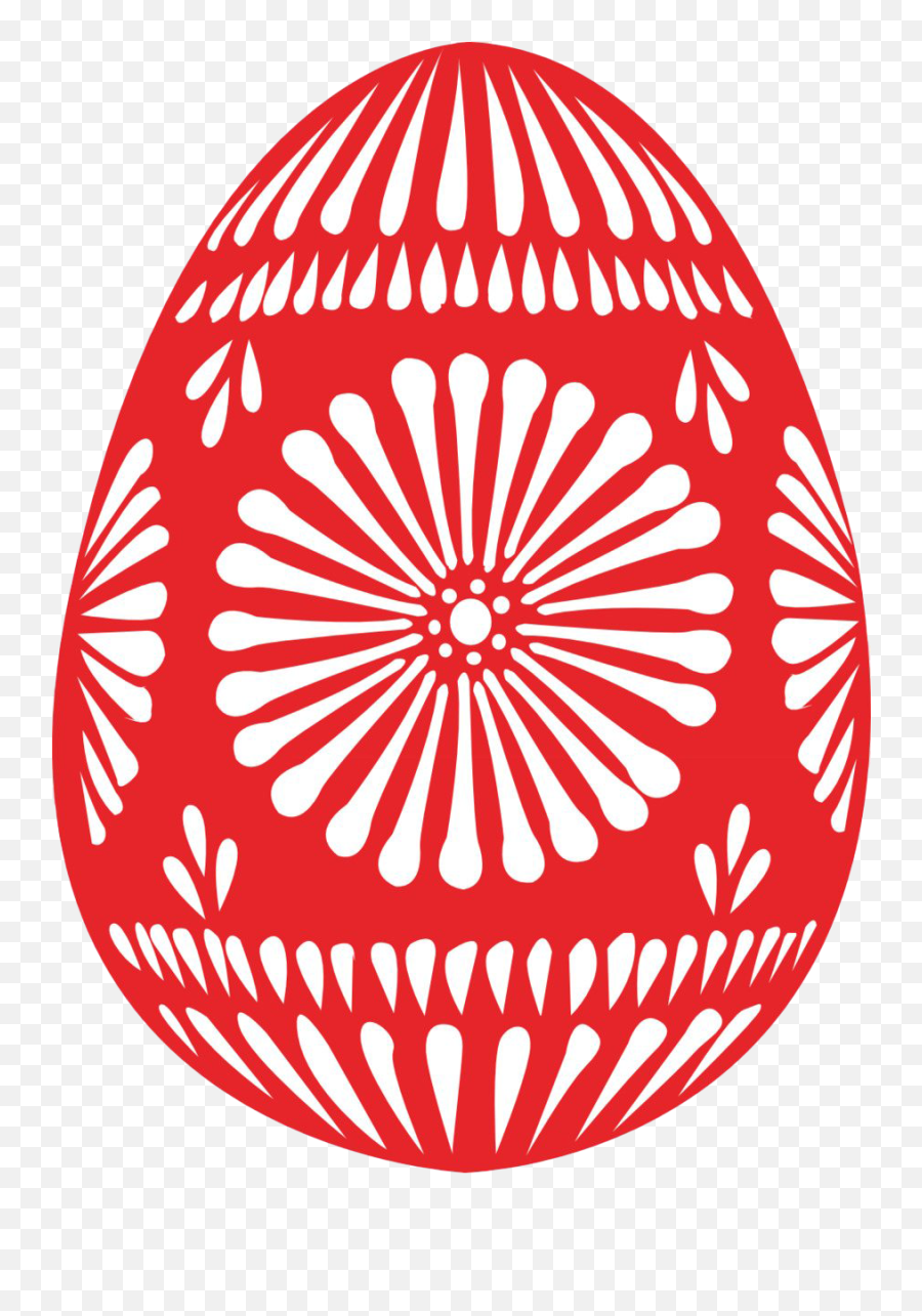 Easter Egg Vector Png 3 Image - Red Easter Egg Png,Easter Eggs Transparent Background