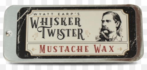 Organic Mustache Wax - Wyatt Earpu0027s Whisker Twister U2013 Wolf Language Png,Mustach Png