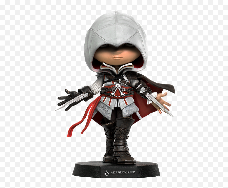 Ezio Mini Co Figure By Iron Studios - Assassins Creed Ii Ezio Figure Png,Assassins Creed Png