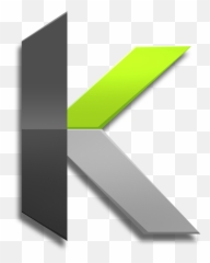 Download K - Logo Green Grey Zpstbtdyrke PNG Image with Horizontal