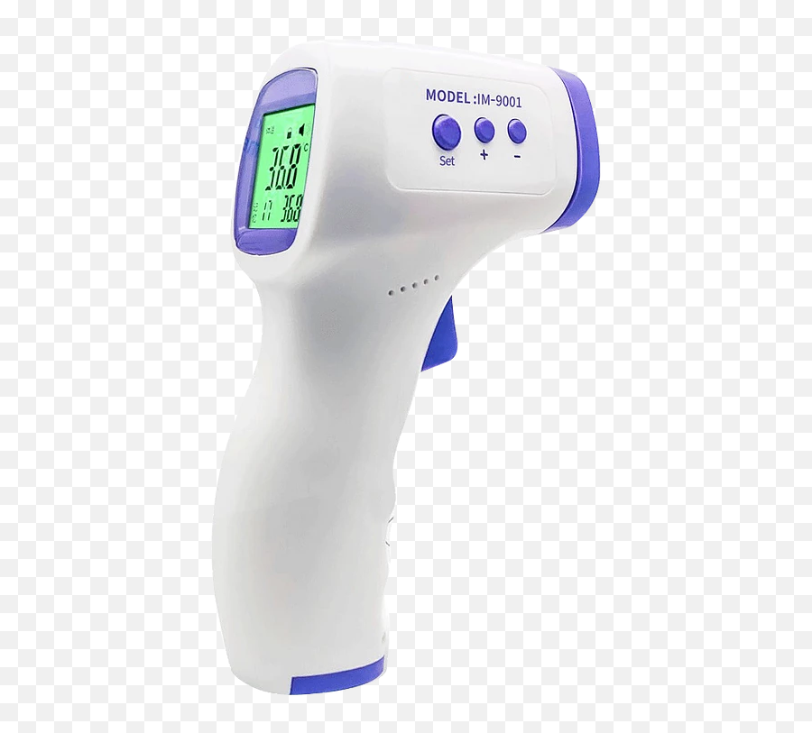 Digital Hand Held Thermometer Ppe Protection International - Infrared Thermometer Model Im 9001 Png,Thermometer Png