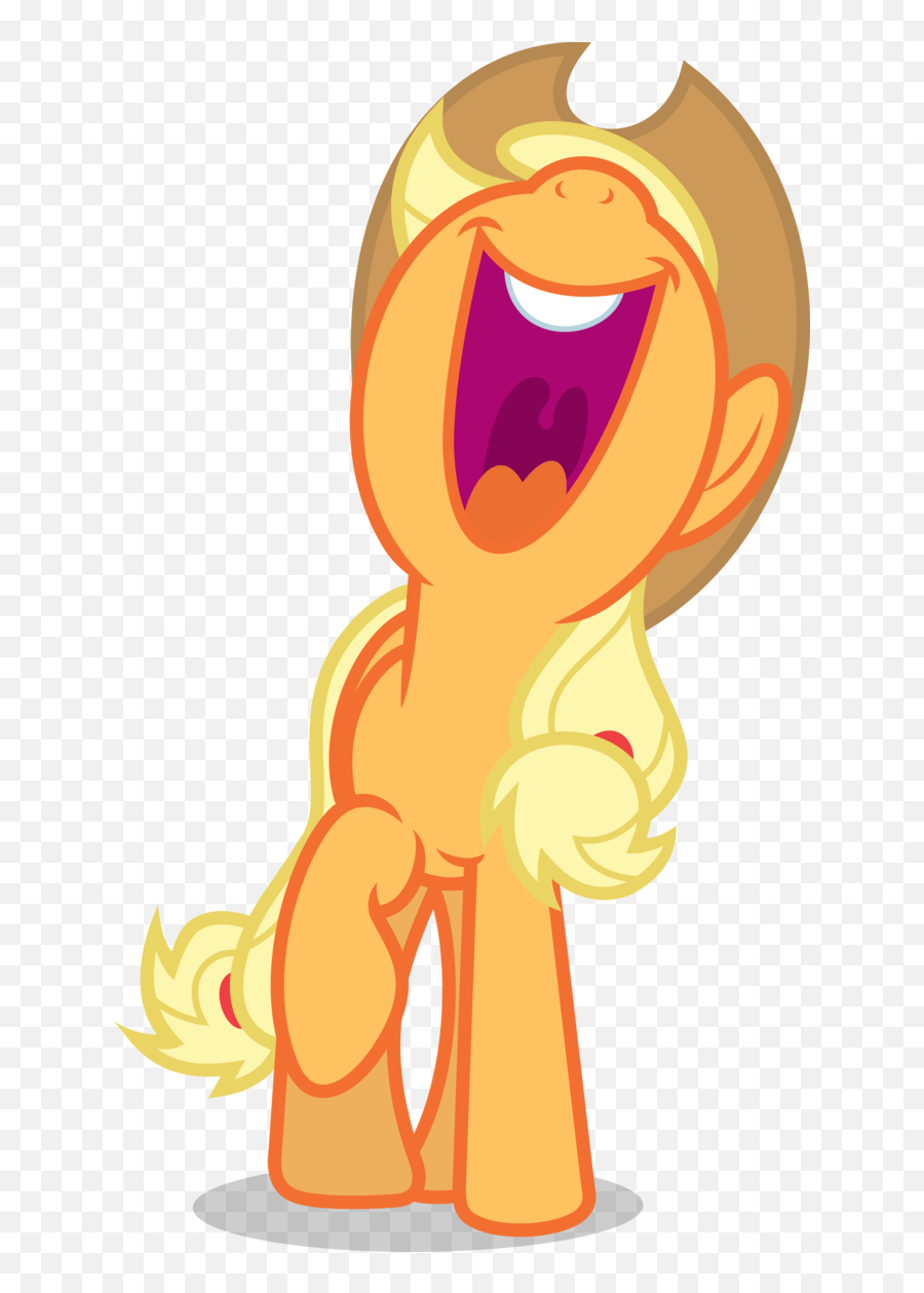 Mlp - My Little Pony Applejack Laughing Png,Applejack Png