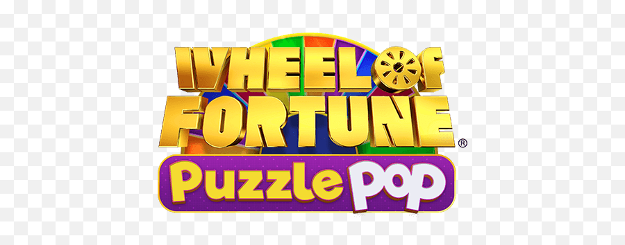 Wheel Of Fortune Puzzle Pop - Wheel Of Fortune Puzzle Pop Logo Png,Wheel Of Fortune Logo