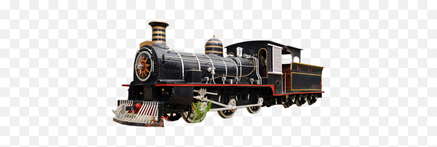 Train Png Clipart - Steam Train Png,Railroad Png