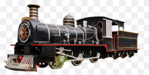 Train Png Clipart - Steam Train Png,Railroad Png