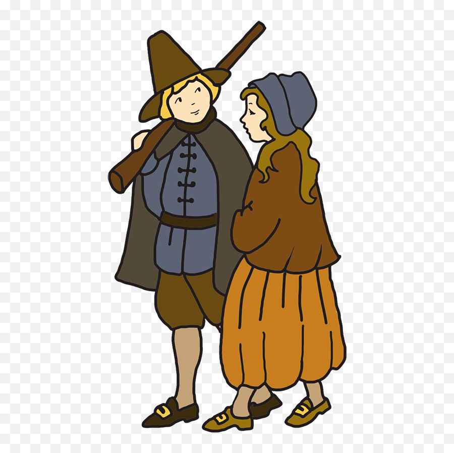 Svg Transparent Stock Pilgrim Png Files - Pilgrim Cartoon,Pilgrim Png