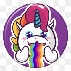 Pop Selfie Unicórnio Vomitando Arco - Unicornio Que Vomita Arcoiris Png,Arco Png