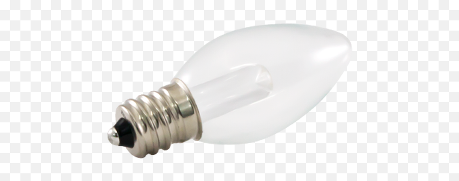 Box Of 25 Bright White Transparent Pro Decorative Led C7 Bulbs - Incandescent Light Bulb Png,Bright White Light Png