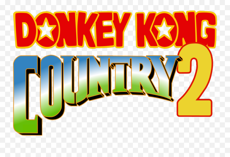 Donkey Kong Country 2 Png Clipart - Donkey Kong 2 Png,Donkey Kong Country Logo