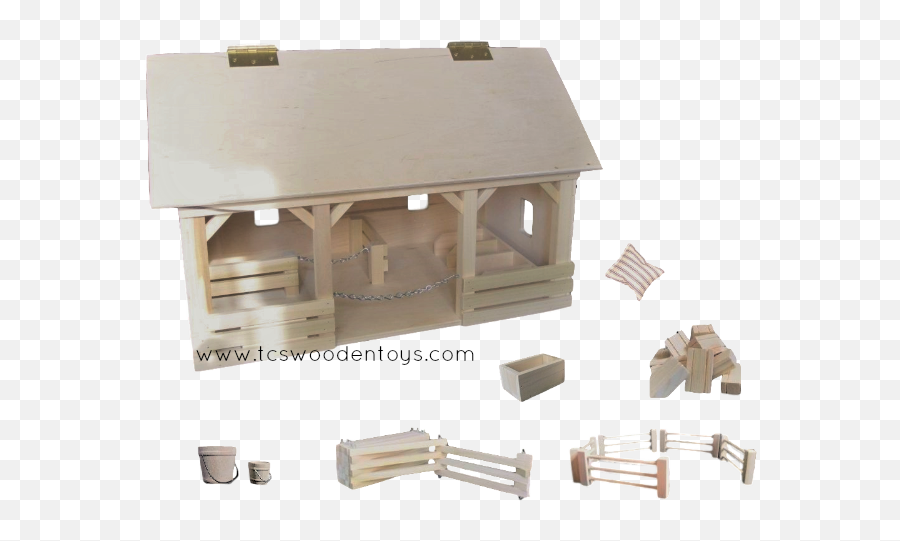 Pretend Play Horse Farm Gift Set - Toy Horse Stable Full Toy Horse Stable Png,Stable Png