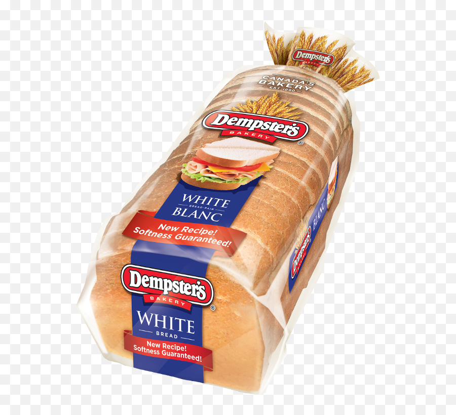Dempsters White Bread 400 G - Dempster Bread Png,White Bread Png