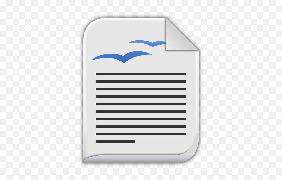 App Vnd Oasis Opendocument Text - Open Document Text Png Logo,Open Document Icon