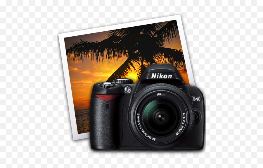 Nikon D40 Iphoto Icon - Nikon Icon Png,Nikon Lens Icon