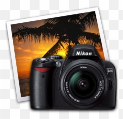 Nikon D40 Iphoto Icon - Png