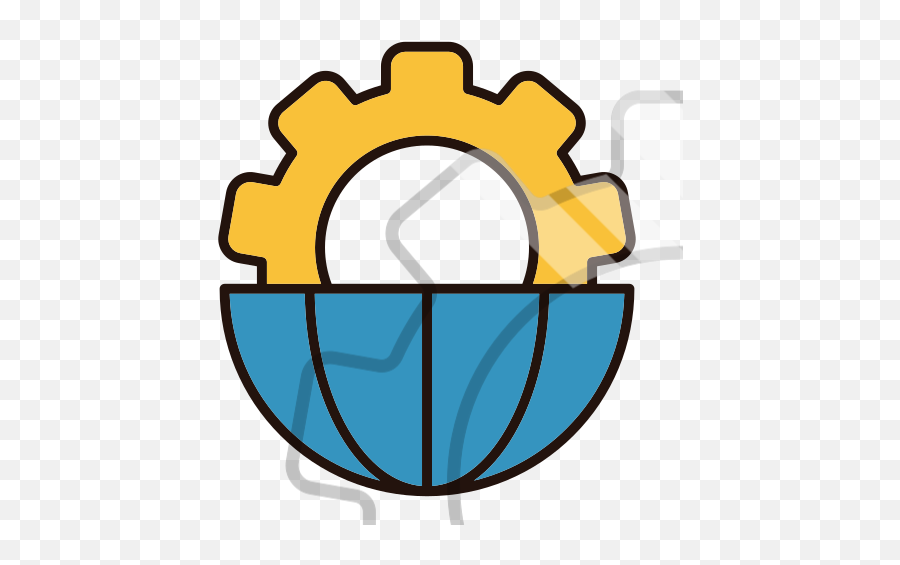 Global Processing Vector Icons Free Download In Svg Png Format - Serving,Global Business Icon