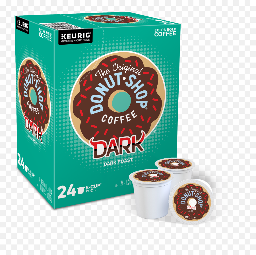 The Original Donut Shop Dark K - Cup Coffee Pods Dark Roast 24 Count For Keurig Brewers Walmartcom Cup Png,Rebel Donut Icon