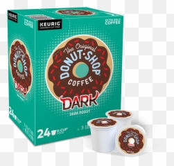The Original Donut Shop Dark K - Cup Coffee Pods Dark Roast 24 Count For Keurig Brewers Walmartcom Cup Png,Rebel Donut Icon