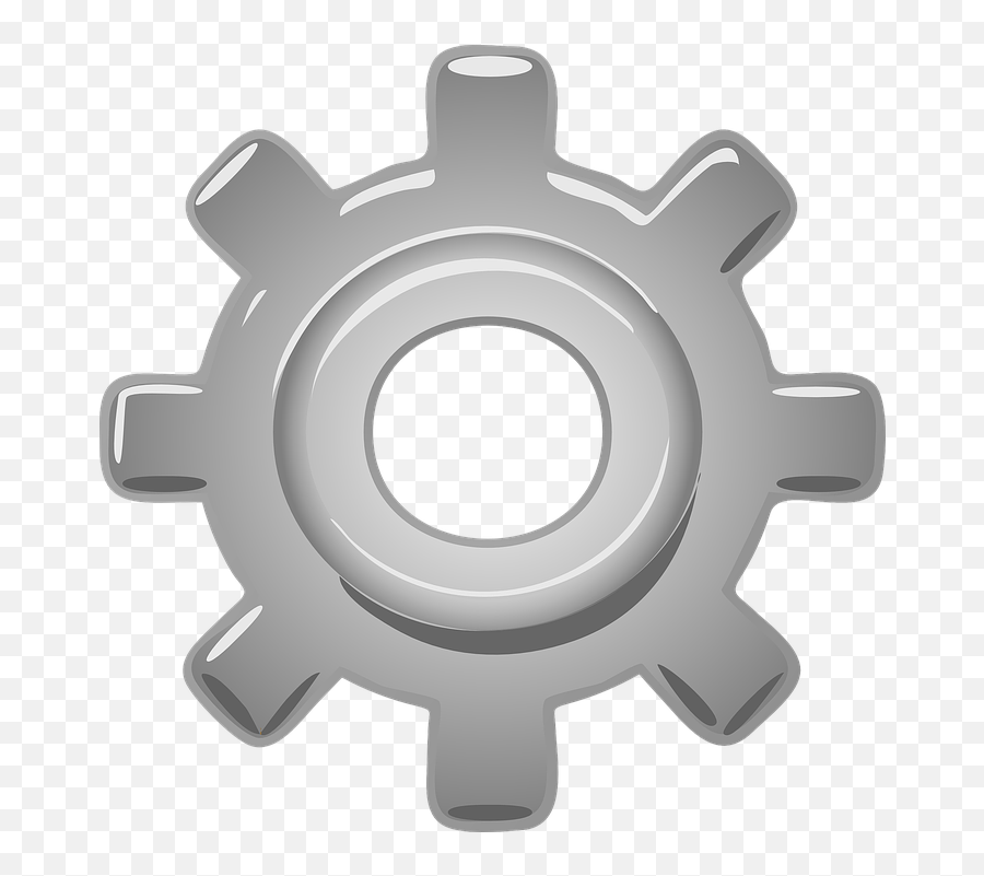 Cog Gear Wheel - Free Vector Graphic On Pixabay Single Gear Gif Animation Png,Chrome Icon Vector