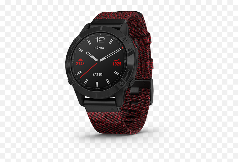 Fnix 6 Sports U0026 Fitness Products Garmin Singapore - Garmin Fenix 6 Nylon Png,Hex Icon Watch Band