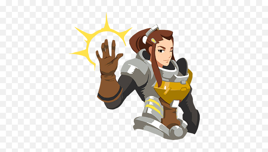 Heroes Of The Storm Build Concept Brigitte Heroesfire - Brigitte Wink Spray Png,Jaina Overwatch Icon