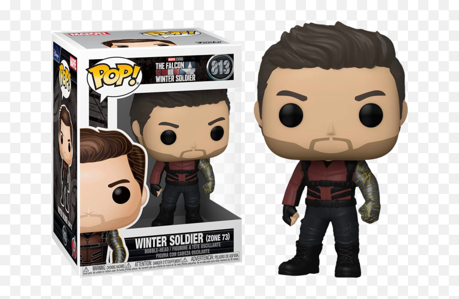 Funko Pop The Falcon And Winter Soldier - Winter Soldier Zone 73 813 Falcon And The Winter Soldier Pop Vinyl Png,Bucky Barnes Icon