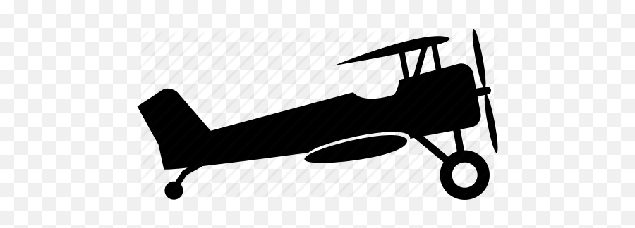 Download Free Png Airplane Biplane Old Plane Propeller - Old Plane Icon Png,Propeller Png