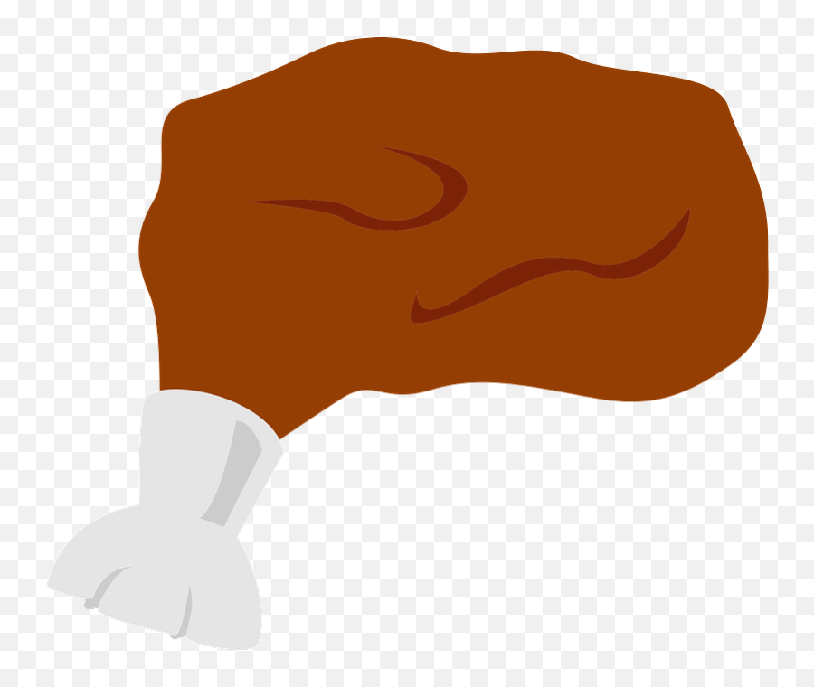 Barbecue Chicken Leg Clipart - Drawing Png,Chicken Leg Icon