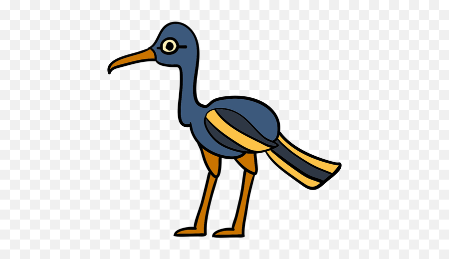 Hand Drawn Ibis Bird Symbol Transparent Png U0026 Svg Vector - Animal Figure,Flying Goffin Cockatoo Cartoon Clipart Icon
