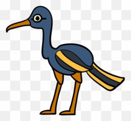 Hand Drawn Ibis Bird Symbol Transparent Png U0026 Svg Vector - Animal Figure
