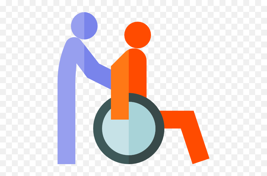 Disabled People - Free People Icons Deficientes Png,Wheelchair Icon Vector