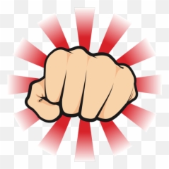 Hard Punch Icon Public Domain Vectors - Punch Transparent Png