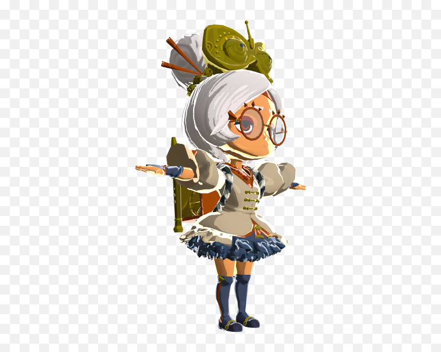 Wii U - The Legend Of Zelda Breath Of The Wild Purah Fictional Character Png,Botw Zelda Icon