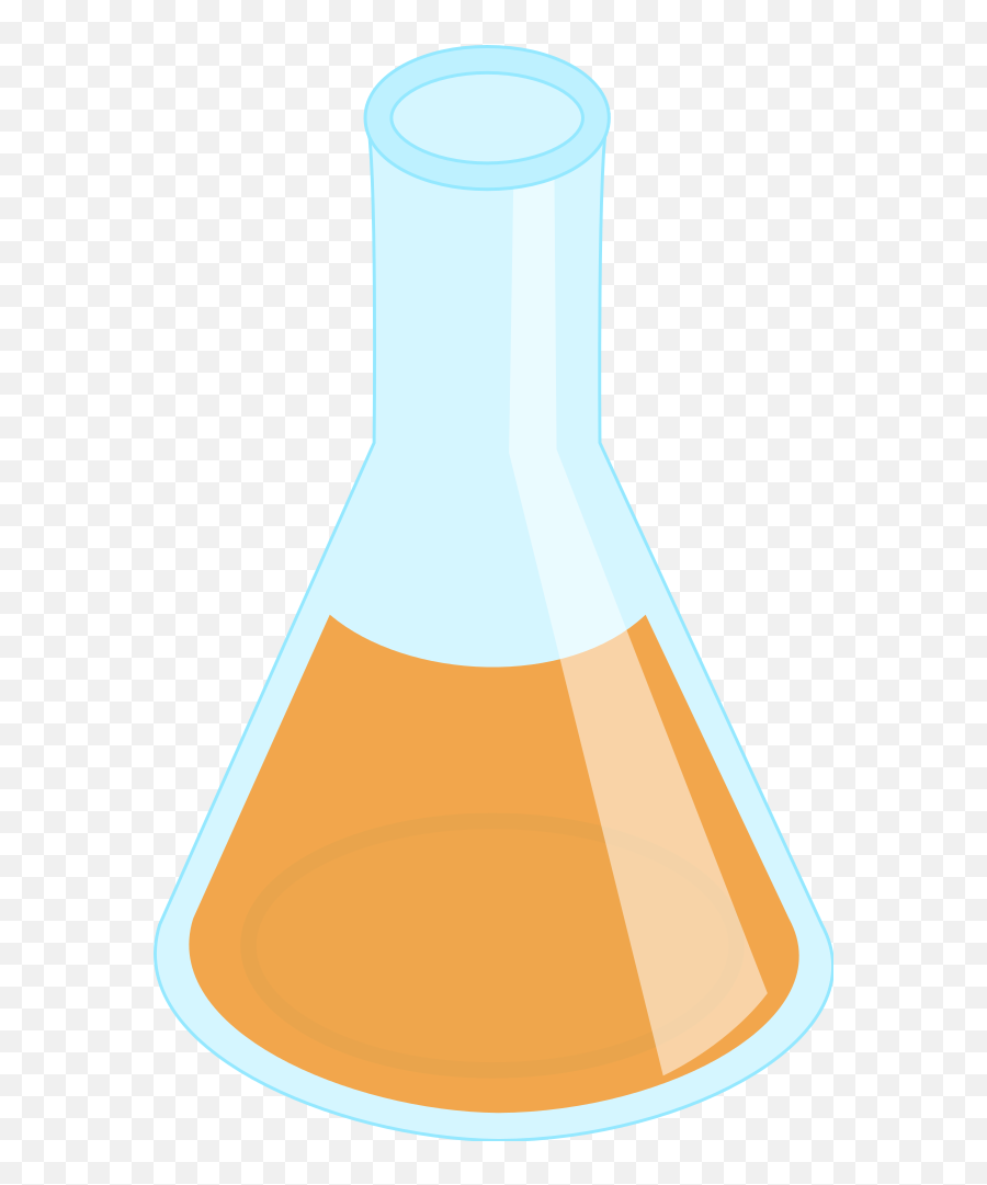 Onlinelabels Clip Art - Full Kawaii Erlenmeyer Flask Next Laboratory Flask Png,Erlenmeyer Flask Icon