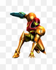 Samus Aran - Samus Super Smash Bros Png,Metroid Fusion Logo