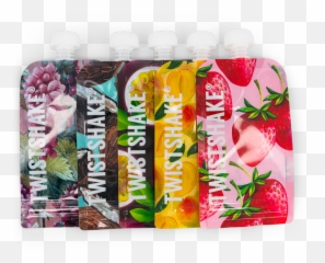 Lapsen Napostelupurkit Ja Syömäavut - Lastenturvafi Twistshake 5x Squeeze Bag 220ml Fruit png