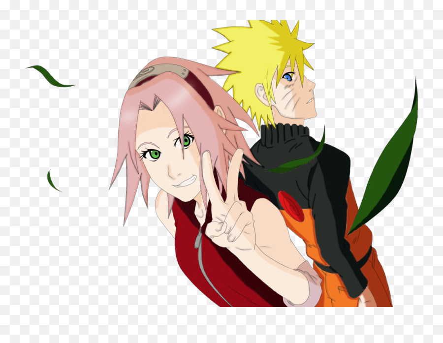 Download Sakura Y Naruto Png - Naruto E Sakura Png,Sakura Naruto Png