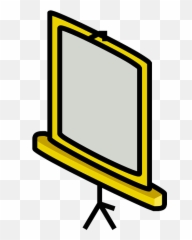 Screen Flat Icon Projector Chalkboard - Public Domain png