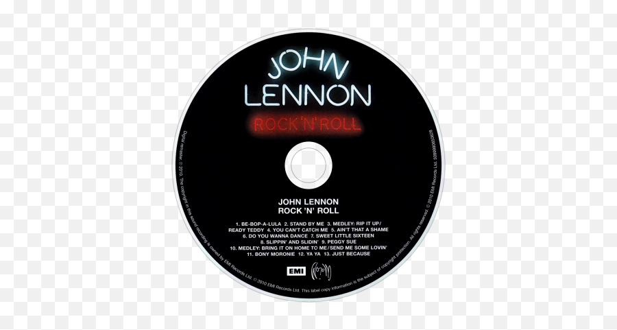 John Lennon Music Fanart Fanarttv - John Lennon Rock N Roll Cd Cover Png,John Lennon Icon 2015