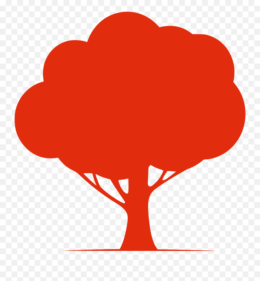 Tree Picture Black And White Png Files - Pohon Vektor Merah Png,Red Tree Png