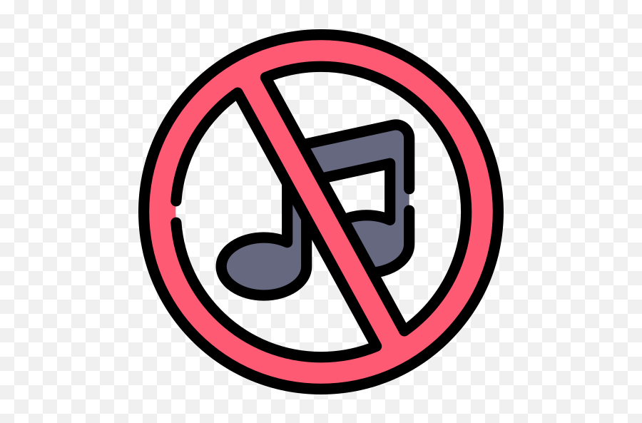 No Music - Free Interface Icons Png,Flat Music Icon Png